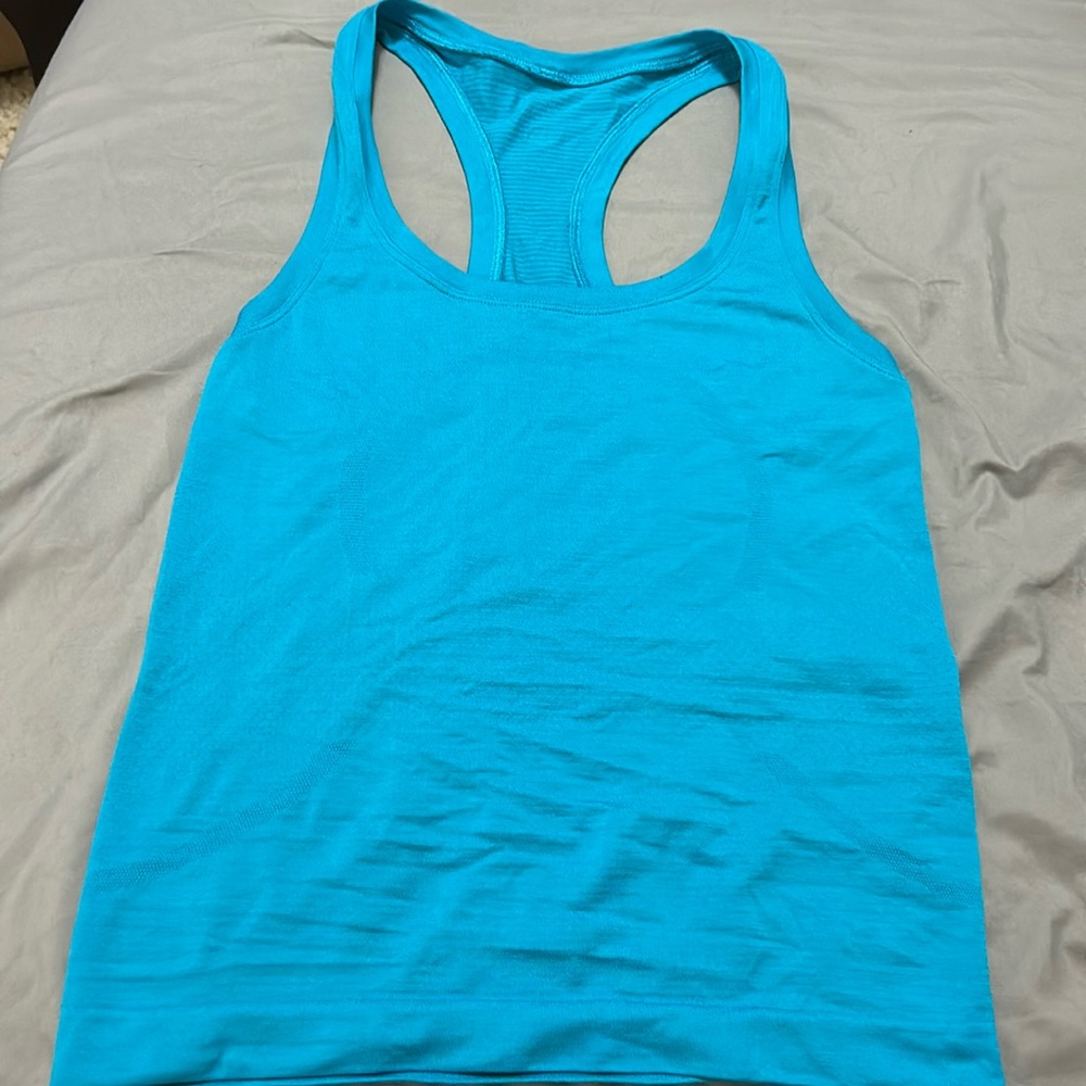 lululemon athletica Blue Tank Top
